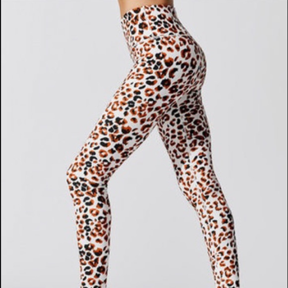 Varley Sz S Duncan Leggings - Buckhorn Cheetah